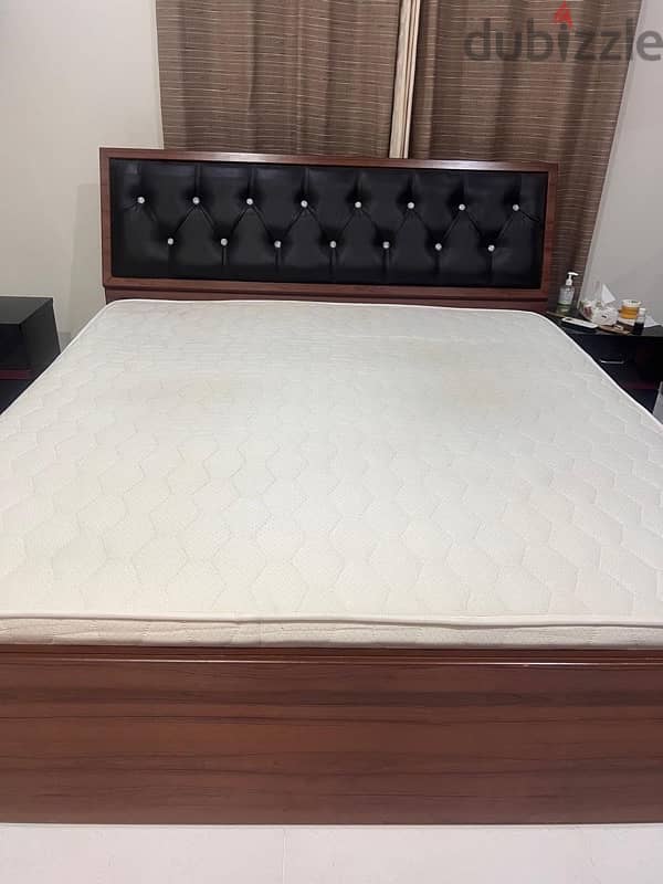 king-size cot and mattress for sale 5