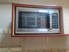 microwave and cooking range for sale 0