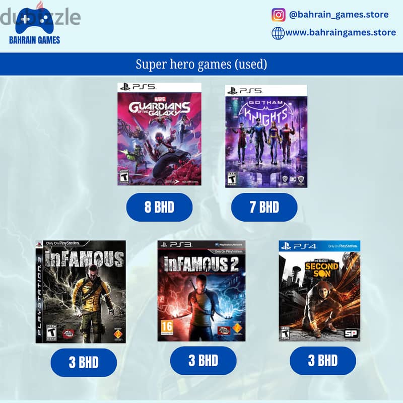 Playstation Games for sales (PS3 - PS4 - PS5) 9