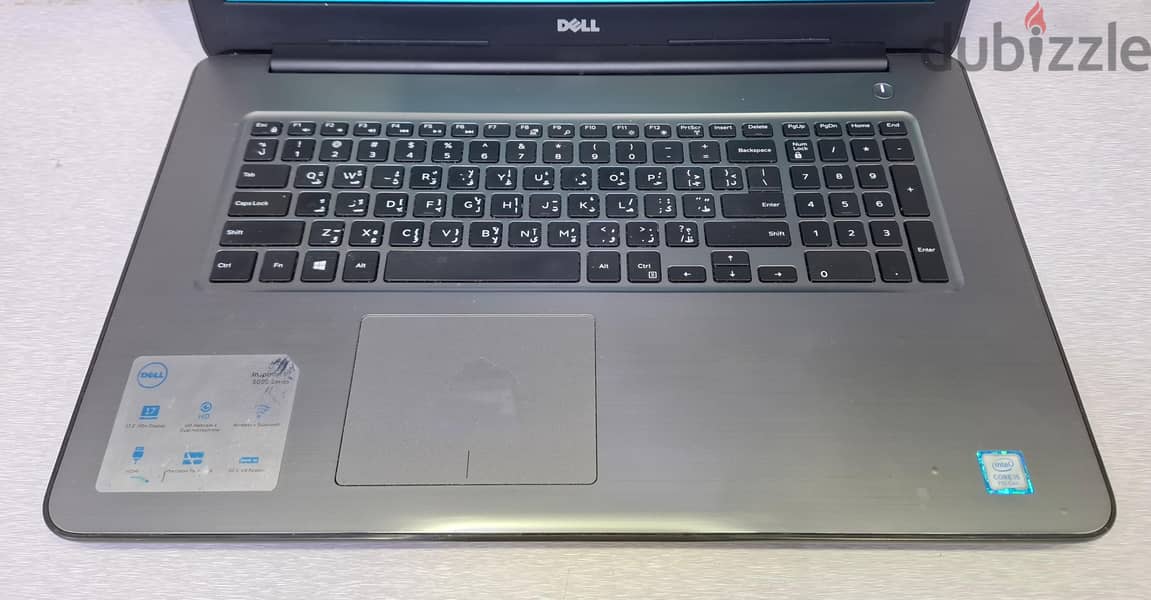 DELL Core i5 7th Generation Big Laptop 17.3" HD+ LED 8GB RAM 256GB SSD 4