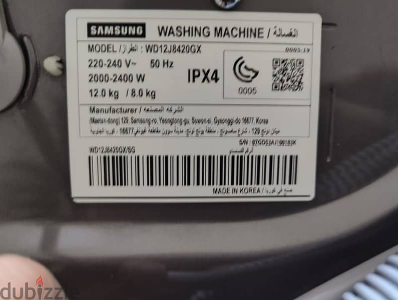 Washer Dryer ironing 7