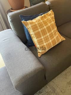 6 seater L shaped sofa 0