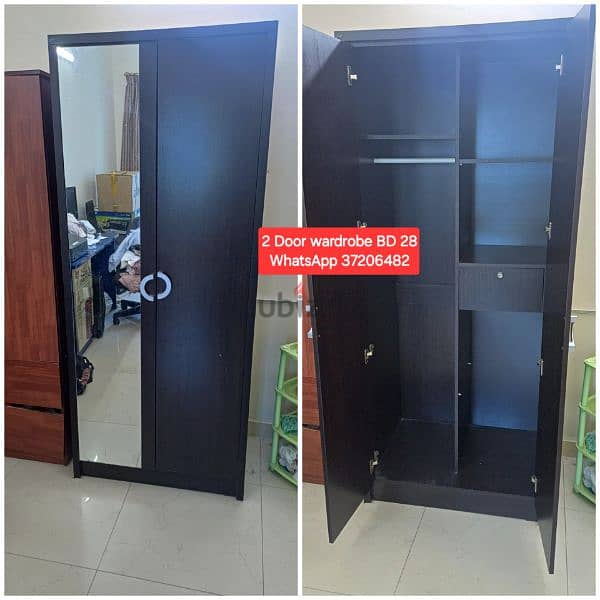 Wardrobe 2 Door and other items for sale with Deliveryy 5