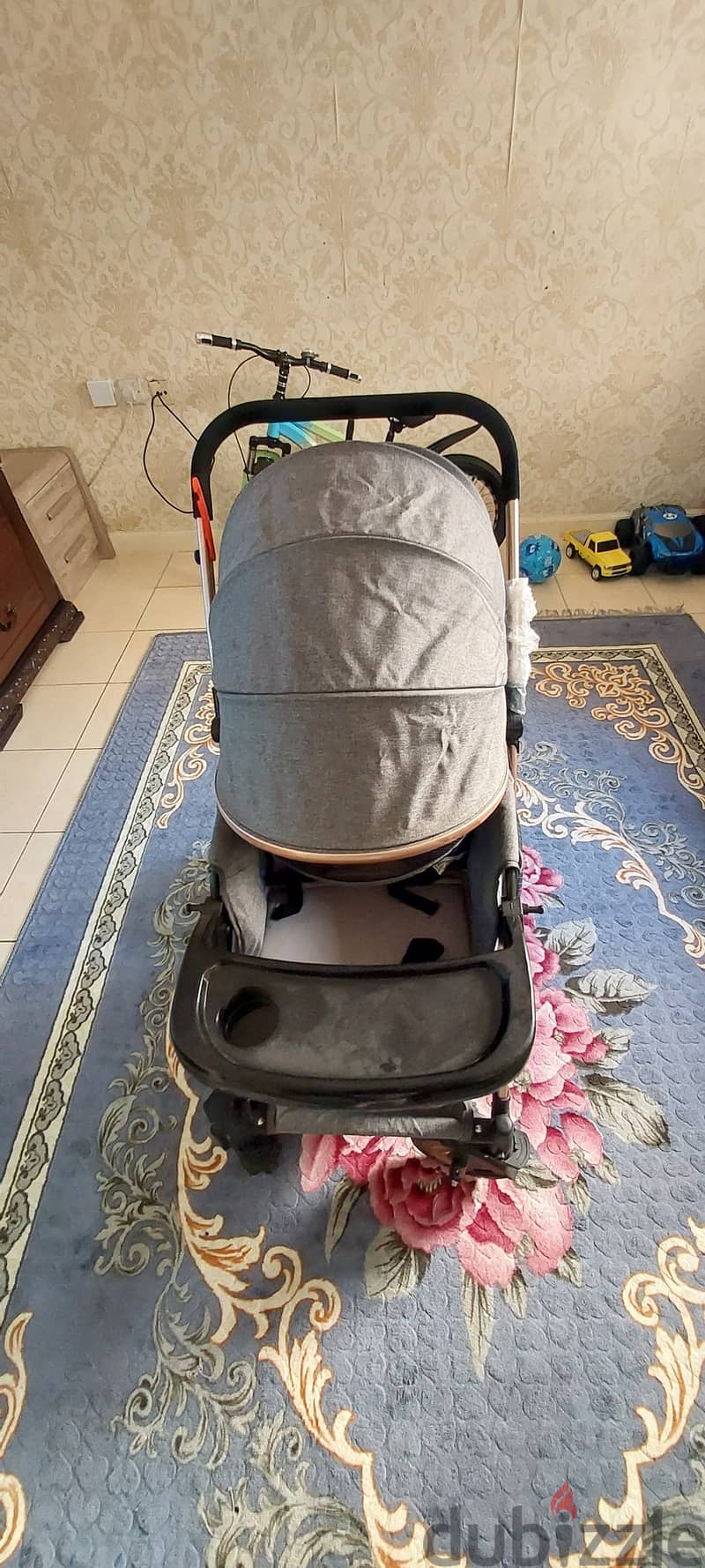 Stroller / Pram and Baby Sitting Chair with Tray 5