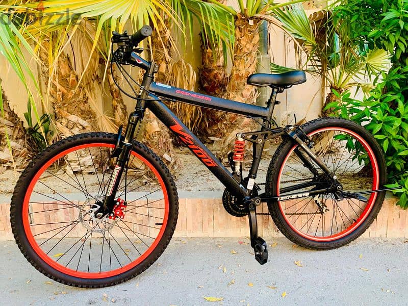 26" Dual suspension MTB 1