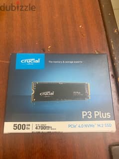 crucial m. 2 nvme Gen 4 ssd for sale-sealed box 0