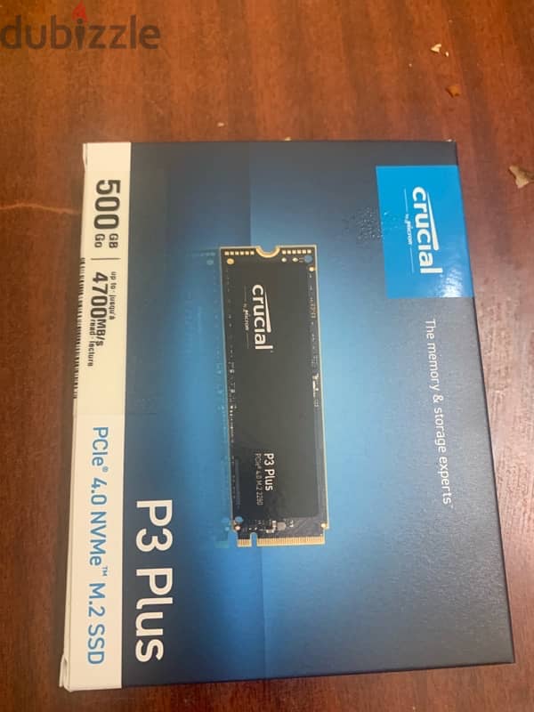 crucial m. 2 nvme Gen 4 ssd for sale-sealed box 2