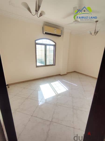 Semi furnished flat 3 bedrooms @Busaiteen 300 bd includes ewa 35647813 2