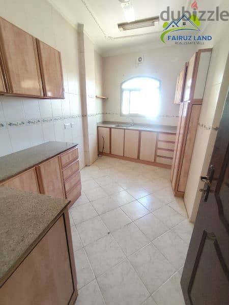 Semi furnished flat 3 bedrooms @Busaiteen 300 bd includes ewa 35647813 6