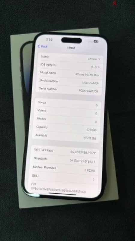 iPhone 14 Pro Max 128gb 1