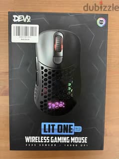 Devo - lit one wireless gaming mouse