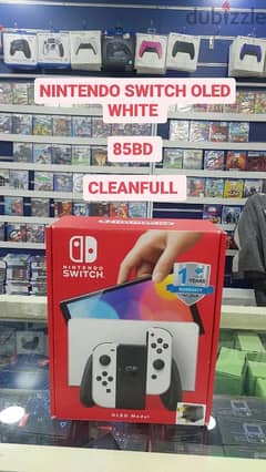 NINTENDO SWITCH OLED WHITE 0