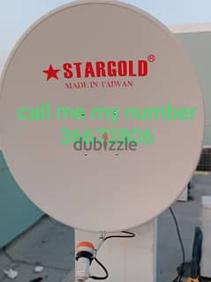 satellite dish TV receiver full HD Fix call me 0