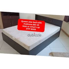 Queen size bed king size bed and other household items for sale 0