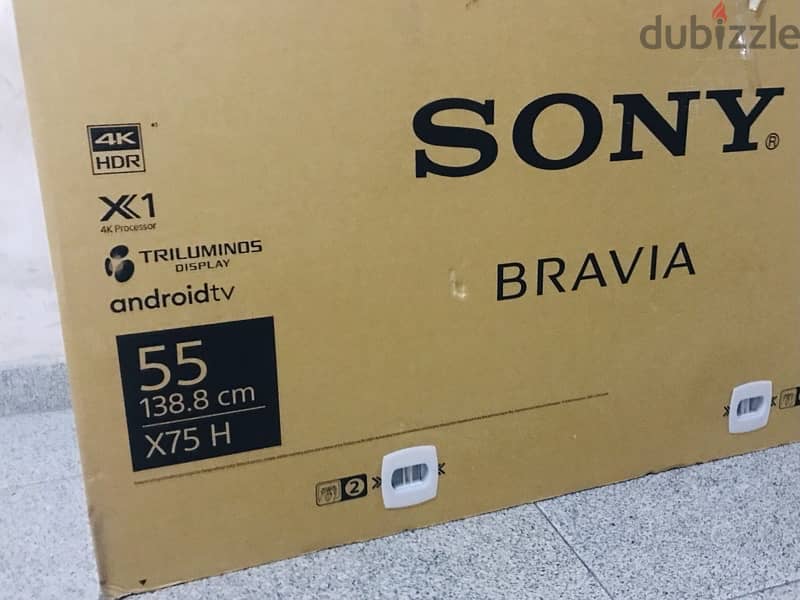 55”Sony Bravia smart 4K android tv Whatsaap 35103446 1