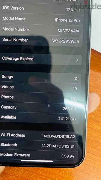 iphone 13  pro 256 GB 90% battery 1