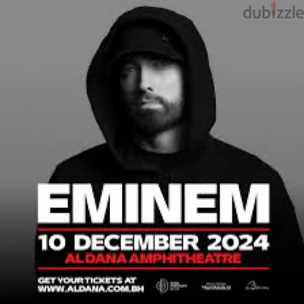 Eminem ticket C section same price urgent 0