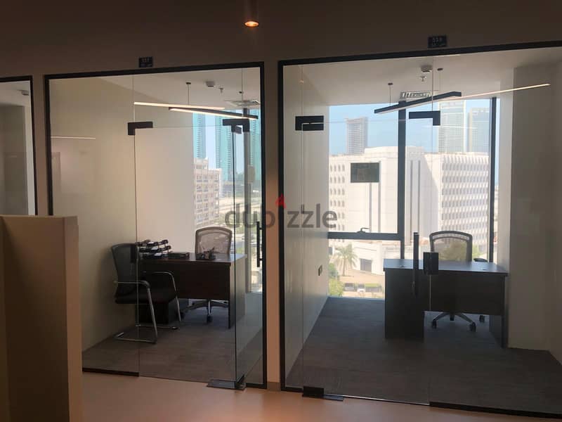 Closed Office Space With Commercial CR address Starting From 115 BD O 5