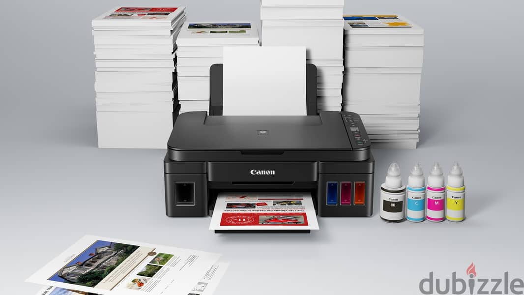 Canon New Ink Tank All-in-one Wireless Printer Color/Scan/Copy/Wi-Fi 1