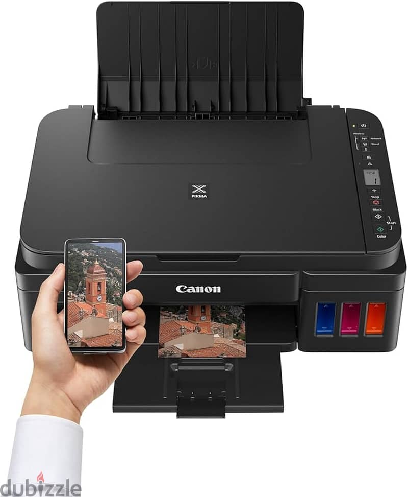 Canon New Ink Tank All-in-one Wireless Printer Color/Scan/Copy/Wi-Fi 2