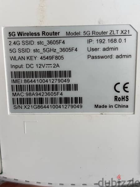 ZLT X21 5G router and HUAWEI B-315s 4g 1