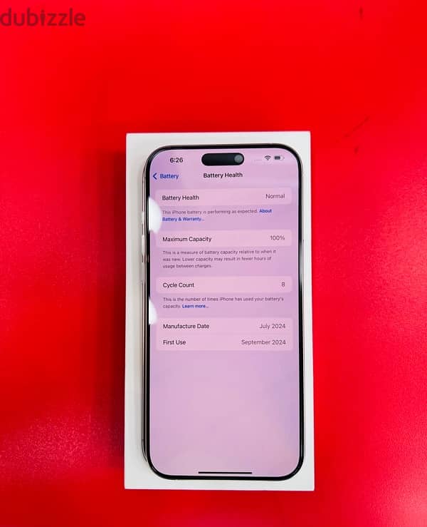 I PHONE 16 PRO MAX 512 GB JUST 8 DAYS ONLY USED 2