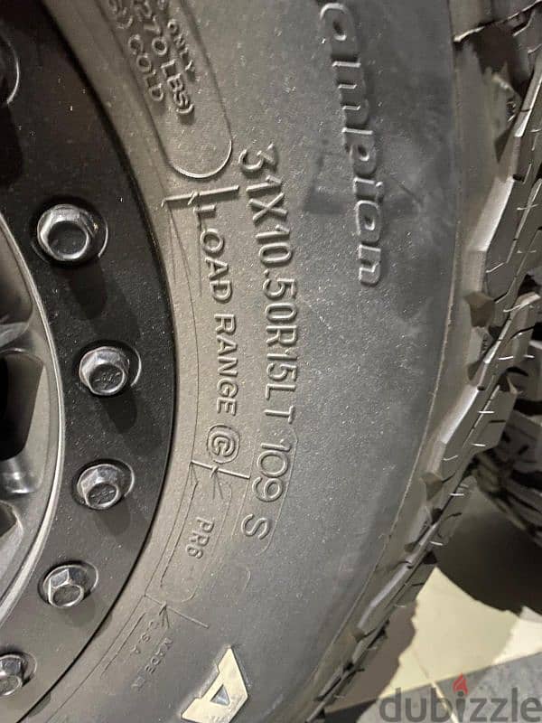 إطارات BFGOODRICH للطرق الوعره 4