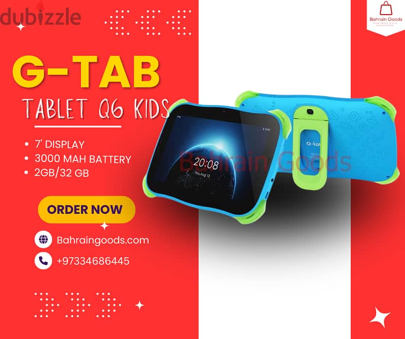 G-Tab | Tablet Q6 Kids 0