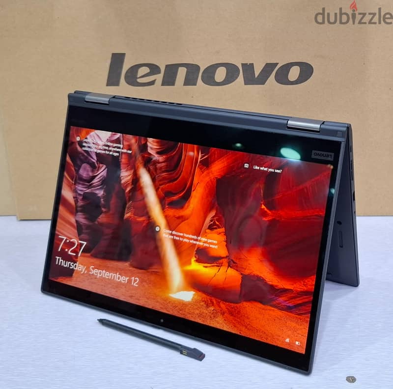 LENOVO Yoga i7 8th Generation Touch Laptop + Tablet With PEN 16GB RAM 2