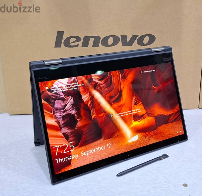 LENOVO Yoga i7 8th Generation Touch Laptop + Tablet With PEN 16GB RAM 4