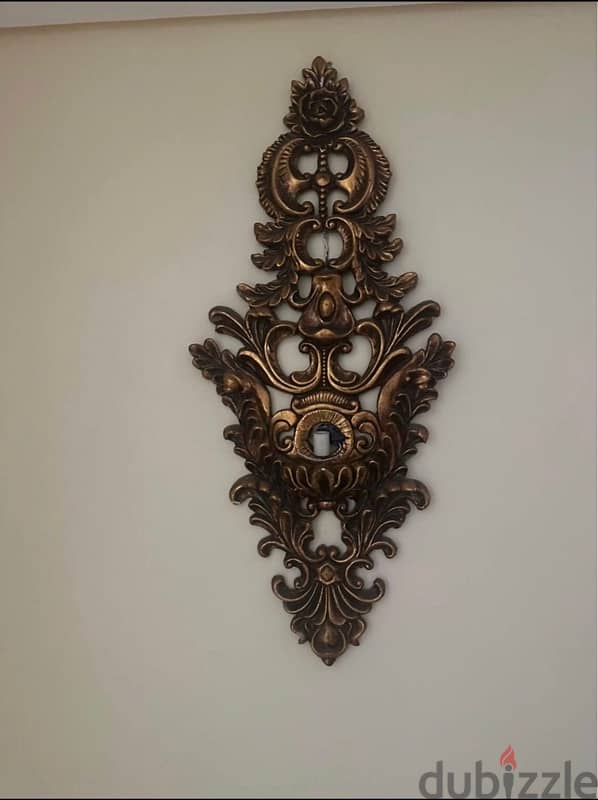 victorian style Antique 2 wall lamps 1