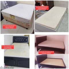 Queen size box bed with mattress and other beds for sale with Delivery 0