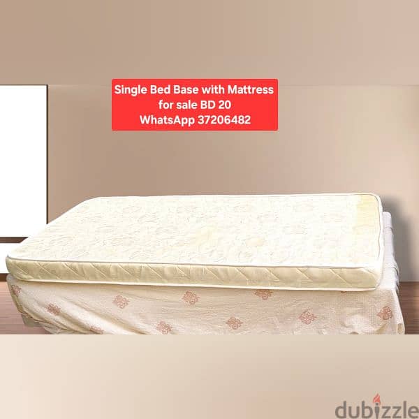 Queen size box bed with mattress and other beds for sale with Delivery 18