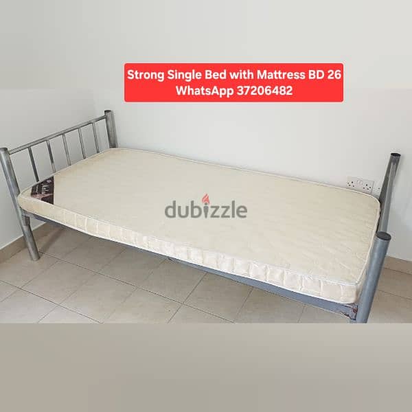 Queen size box bed with mattress and other beds for sale with Delivery 19