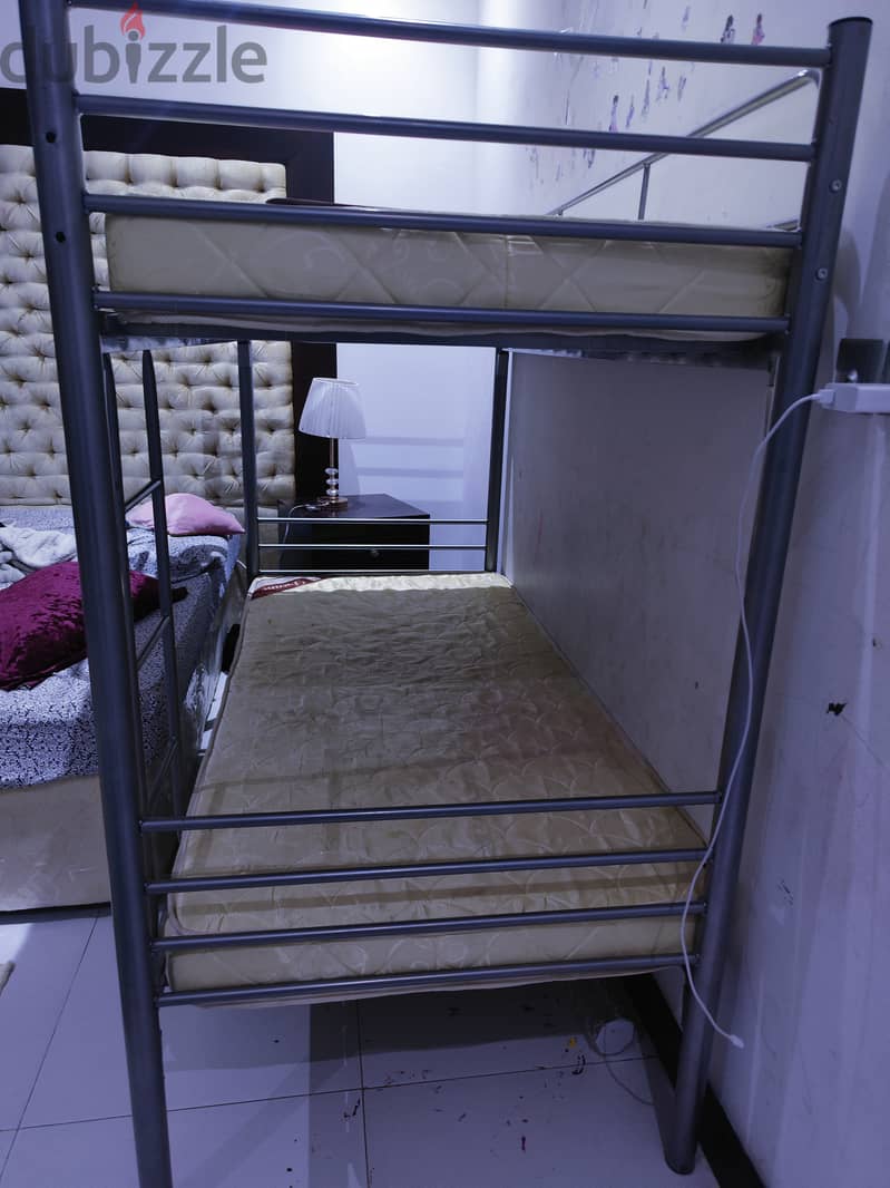 Bunk bed with 2 mattress for sale 1