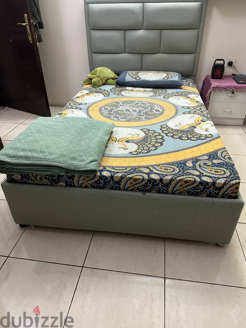 Single Bed with Mattress for sale - URGENT SALE 1