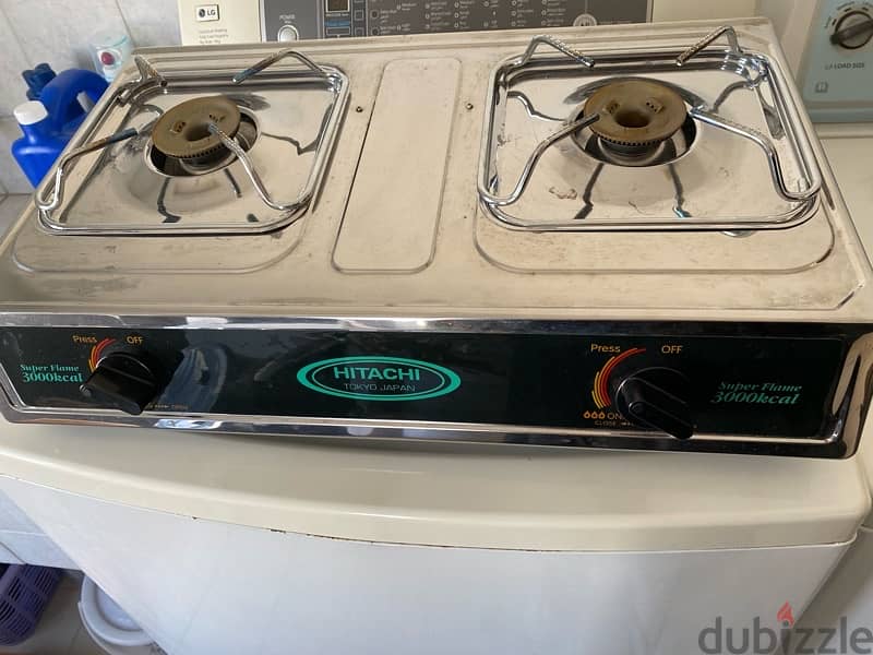 New Hitachi Super Flame gas stove Made in Japan 5