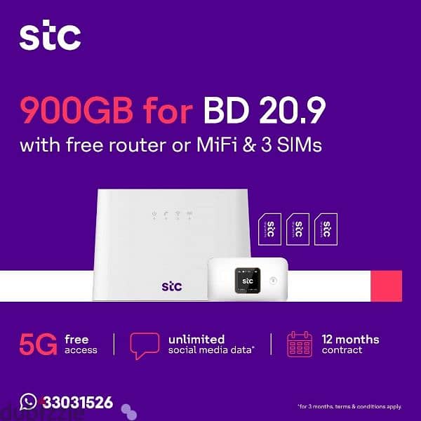 installment With stc new monthly 5G and fiber plans 2