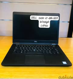 DELL LAPTOP CORE i7 8TH GEN 8GB RAM 256GB SSD STORAGE,NEAT AND CLEAN 0