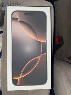 IPhone 16 pro max 256GB Desert titanium 0