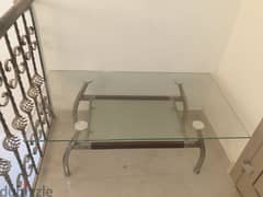 glass table