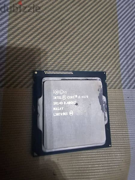 intel i5 4670 @3.40GHz 0