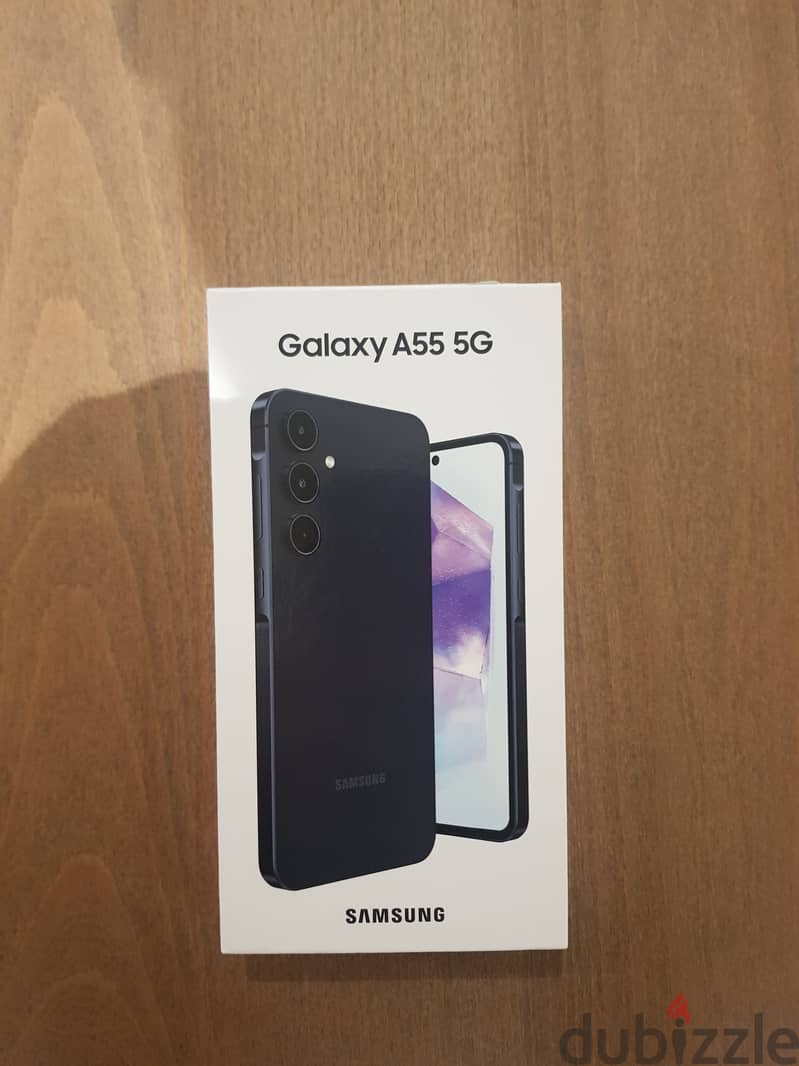 Brand New Samsung Galaxy A55 8 + 8 GB + 256 GB Awesome Navy 2024 0