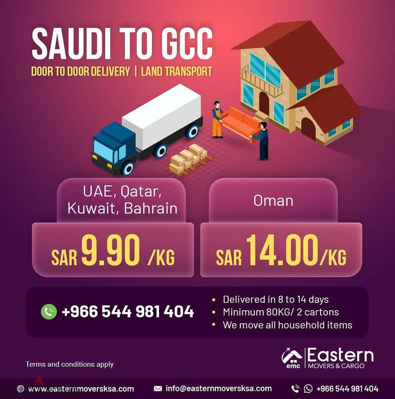 GCC & Worldwide Affordable International Movers 1