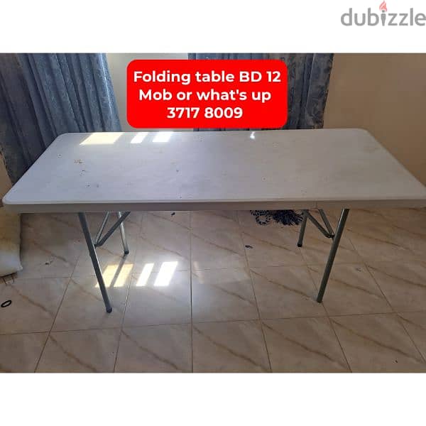 6 chair dinning table and other household items for sale with delivery 17