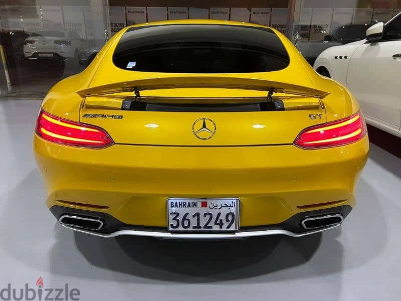 Mercedes GT AMG 2016 
V8 Biturbo RWD 503 HP 12