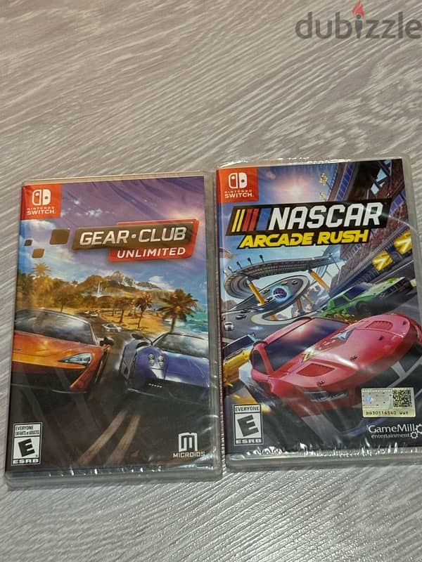 racing car games 2 . sealed and new 1