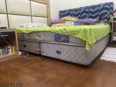 Raha Bed with mattress 0