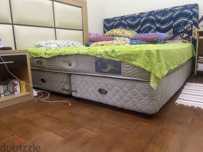 Raha Bed with mattress