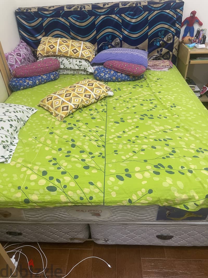 Raha Bed with mattress 1